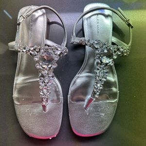 Alex Marie Rhinestone Sandals size: 8.5